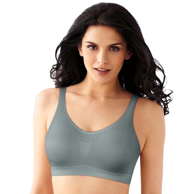 Bali Crop Top en Microfibre Comfort Revolution pour Femmes, TG, Bleu Granit Gris
