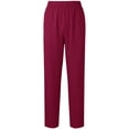 thumbnail image 1 of Wensltd Womens Protective Suit Work Pants Elastic Waist Straight Pants, 1 of 3