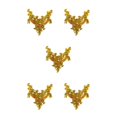 thumbnail image 2 of maskred Beautiful And Easy To Rhinestones Applique Sew On Beads Trim Patches Versatile Beautiful And Elegant yellow 5Set, 2 of 6