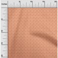 thumbnail image 2 of oneOone Rayon Orange Fabric African Fabric For Sewing Printed Craft Fabric By The Yard 56 Inch Wide, 2 of 4