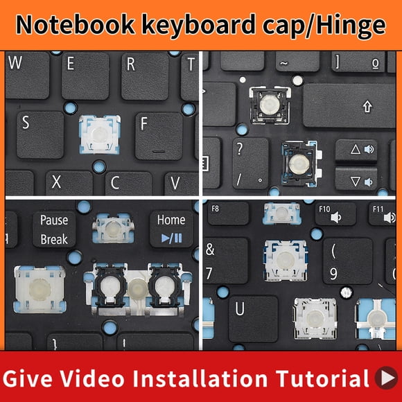 Replacement Key Cap&Hinge For Acer Aspire E5-573 E5-573T E5-573TG E5-573G E5-722 E15 E5-582P 507H 56AV 507 Keyboard Keys Keycaps 4 Keycap and Hinge