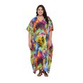 thumbnail image 1 of Caftans Longs pour Femmes Grande Taille Robe Caftan Robe de Soirée Fête Été Plage Robe d'Été Manches Kimono Longues Robes Décontractées en Ligne, 1 of 7