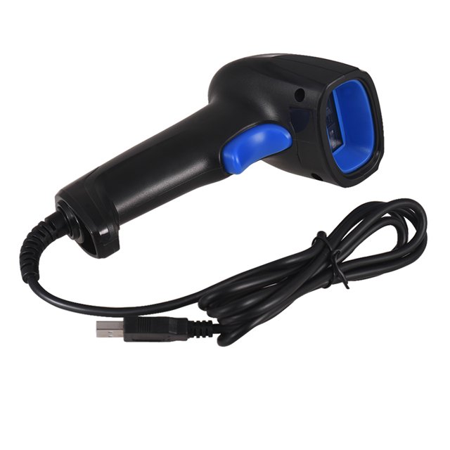 moobody Portable CCD Automatique USB Câblé Lecteur de Code à Barres 1D pour le Paiement Mobile Écran d'Ordinateur