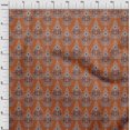 thumbnail image 3 of oneOone Cotton Poplin Fabric Floral & Paisley Block Print Sewing Fabric BTY 56 Inch Wide, 3 of 4