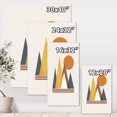 thumbnail image 4 of Designart Résumé de montagne et soleil Art mural sur toile, 4 of 4