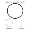 thumbnail image 2 of Uxcell Universal Sewing Machine Motor Stretch Belt Thick 23" (581mm), 2 of 5