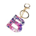 thumbnail image 1 of Fridja Mother's Day Custom Creative Keyring Clasp 26 English Letter Pendant Keyring, 1 of 8