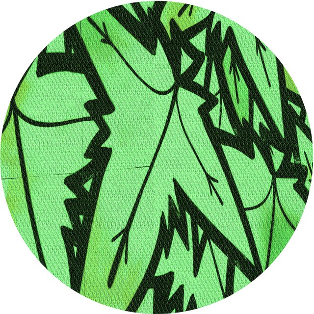Ahgly Tapis d'Intérieur Lavable en Machine Carré Vert Émeraude Profond, 3 Pieds Carré