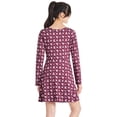 thumbnail image 4 of George Girls' Long-Sleeve Skater Dress, 4 of 5