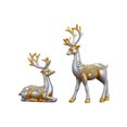 thumbnail image 1 of Wweixi Figurine Decoration Add Charm And Unique Style To Home Handmade Crafts Lucky deer/silver 1Set, 1 of 6