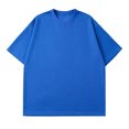 thumbnail image 1 of T-shirts pour Hommes à Manches Courtes Homme Uni Mode Décontracté Chandail à Enfiler Col Rond T-Shirt à Manches Courtes Hauts T-Shirts pour Hommes Mode Into the Am T-Shirts pour Hommes T-Shirts pour Hommes Grande Taille, 1 of 5