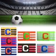 thumbnail image 2 of 1PC Football Soccer Sports Fluorescent Captain Armband, 2 of 6