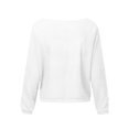 thumbnail image 3 of Innerwin Pull d'Hiver Chaud pour Femmes, Pull Thermique Uni Blanc TG, 3 of 6