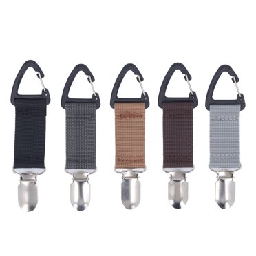 Hat Holder Clip 5 Colors Hands Free Multifunctional Hat Clip for Travel Backpacks Purses