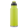 thumbnail image 2 of Coleman FreeFlow AUTOSEAL Stainless Steel Water Bottle, 40 oz (1.18 L), Spider Mum Green, 2 of 3