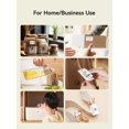 thumbnail image 3 of NIIMBOT B21 Label Maker, Thermal Label Printer, Portable Inkless Label Makers for Home/Office/Business, with 1 Pack 50x30mm White Label, Compatible with iOS & Android, (White), 3 of 8