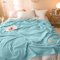 thumbnail image 1 of Fleece Blanket Gift Blanket Fleece Towelling Blanket With Milk Fleece Nap Blanket, 1 of 6