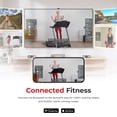 thumbnail image 3 of Sunny Health & Fitness Premium Smart Treadmill with Auto Incline, Dedicated Speed Buttons, Double Deck Technology, Digital Performance Display, BMI Calculator and Pulse Sensors - SF-T7515SMART, 3 of 7