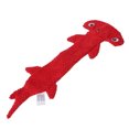 thumbnail image 4 of Plush Dog Squeaky Toy, Lightweight Teeth Cleaning Interactive Stuffing Free Puppy Toy  For Outdoor For Medium Dogs Red,Blue, 4 of 8