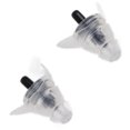thumbnail image 1 of High Fidelity 27dB Noise Reduction Earplugs for Drummer Party Hearing  with Transparent Design, 1 of 8