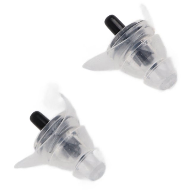 High Fidelity 27dB Noise Reduction Earplugs for Drummer Party Hearing with Transparent Design