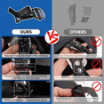 thumbnail image 4 of Helmet Quick Release Buckle Replacement Kit, Ratcheted Helmets for Chin Strap Up to 1inch, Motorcycle Helmets Black, 4 of 5