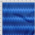 thumbnail image 4 of oneOone Polyester Spandex Royal Blue Fabric Ikat Craft Projects Decor Fabric Printed By The Yard 56 Inch Wide, 4 of 4