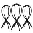 thumbnail image 1 of Support pour Perruques, Support de Tête de Perruque Portable pour Femmes, Lot de 3, 1 of 7