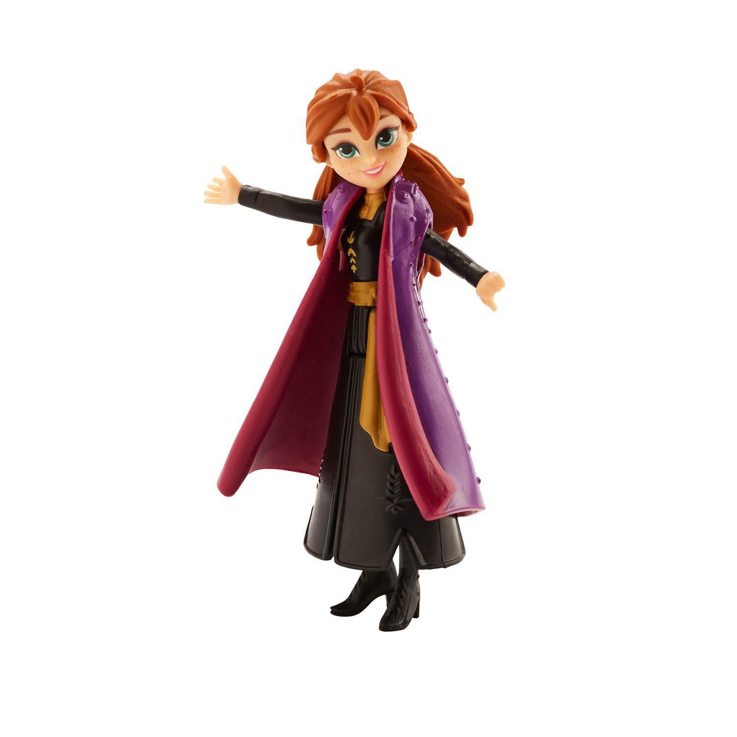 Disney La Reine des neiges, Anna, petite poupée avec cape