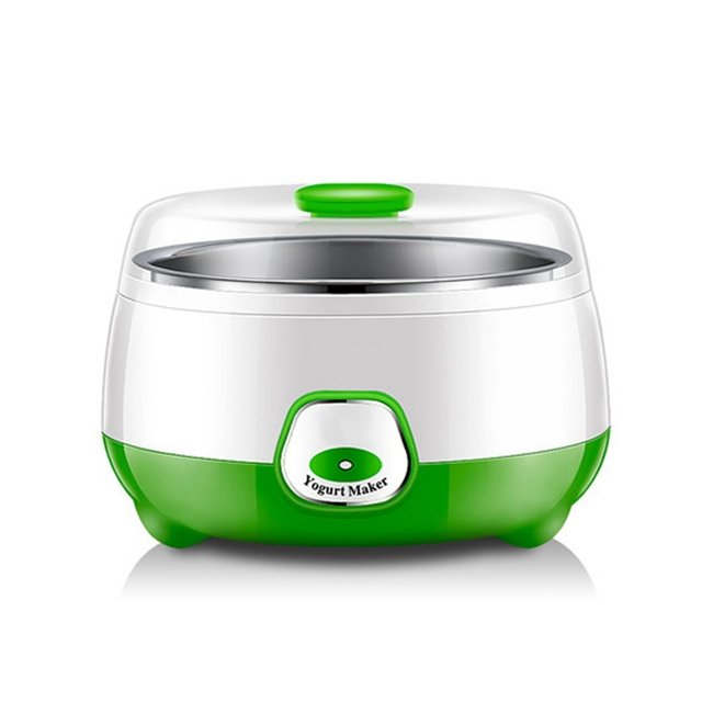Automatic Electric Yogurt Maker 0.8L Stainless Steel Liner Container Fermenter DIY Yoghourt Machine ,Easy to Use