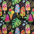 thumbnail image 1 of oneOone Rayon Black Fabric Texture Sewing Craft Projects Fabric Prints By Yard 56 Inch Wide-CK, 1 of 5