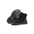 thumbnail image 3 of Woobling Unisex Protection Boot High Top Work Shoes Steel Toe Safety Shoe Slip Resistant Booties Construction Sneaker Black 8, 3 of 9