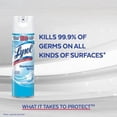thumbnail image 4 of Lysol Disinfectant Spray, Early Morning Breeze, 350g, Disinfect and Eliminate Odours on Hard Surfaces & Fabrics, 350 g, 4 of 5