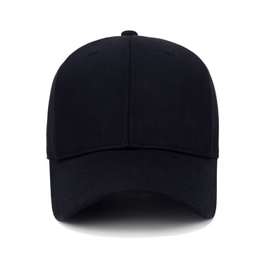 Aocisk Casquette de Baseball pour Homme Chapeau de Soleil Extérieur Léger Couleur Unie Sport Planche Noir Taille Unique