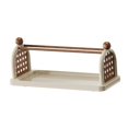 thumbnail image 1 of Elodie Coffee Mug Holder Gift Coffee Bar Organizer for Restaurant Cabinet Tea Party Cream White 1 Layer, 1 of 8