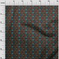 thumbnail image 2 of oneOone Viscose Jersey Fabric Leaves & Floral Block Printed Craft Fabric BTY 60 Inch Wide, 2 of 4