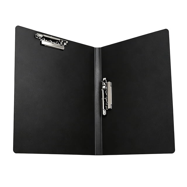 ZTTD Double Strong Clips File Folder Report Cover, Punchless Binder with 2 Clamp, Office Project Folder, Commercial or S-chool Documents File Folder, for Letter Size or A4 Size