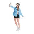 thumbnail image 2 of Wweixi Figurine Diorama 1/87 Personnages en Résine Train Disposition Fille Bleu 1Ensemble, 2 of 6