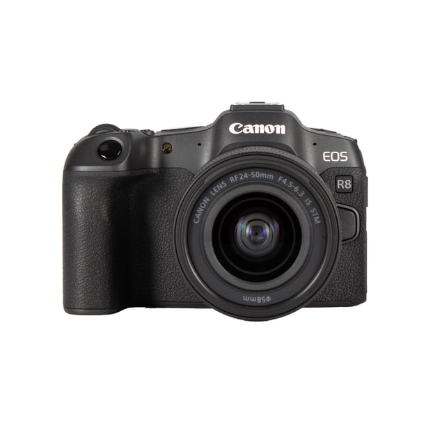Canon EOS R8 Mirrorless Camera with RF 24-50mm f/4.5-6.3 is STM
