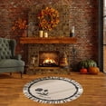 thumbnail image 4 of TIMIFIS Bathroom Rugs Round Carpet Living Room Coffee Table Blanket Bedroom Bedside Blanket Cloakroom Rocking Chair Floor Mat Bath Mat, 4 of 6