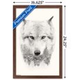 thumbnail image 2 of Wolf - Trees Wall Poster, 22.375" x 34", 2 of 4