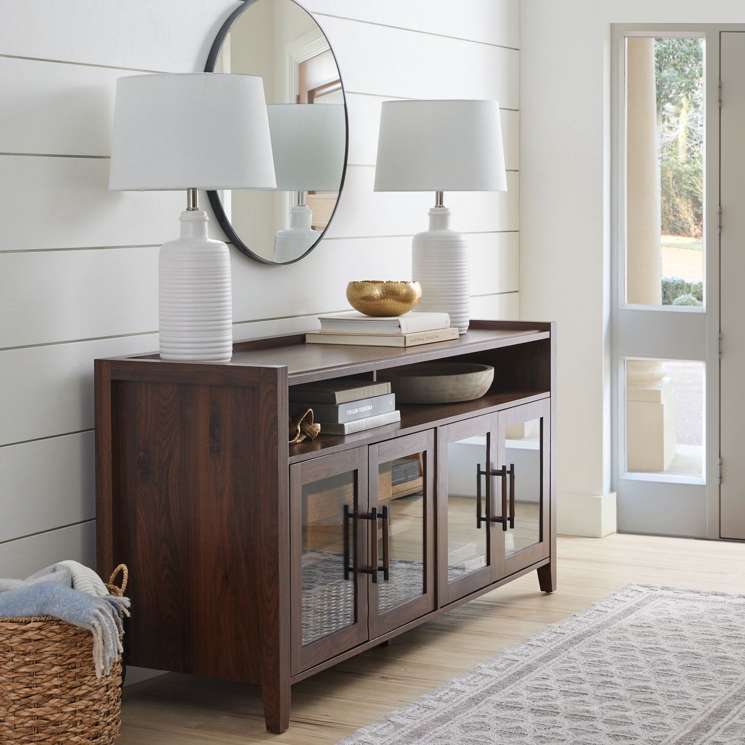 Better Homes & Gardens Reading Refined Farmhouse TV Stand