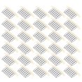 thumbnail image 1 of 30pcs en Acier Inoxydable 7 Pinces à Peigne de Dents, Conception à Arc, Durable, 3.8 2.9cm, Adapté pour et, 1 of 8