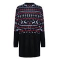 thumbnail image 4 of Cardigan à Manches Longues pour Femmes Tombant Cardigan Ouvert devant avec Poches Casual Duster Pull Cardigan Léger, 4 of 5