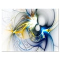 thumbnail image 1 of Designart Shining Multi Colored Plasma Canvas Wall Art, 1 of 4