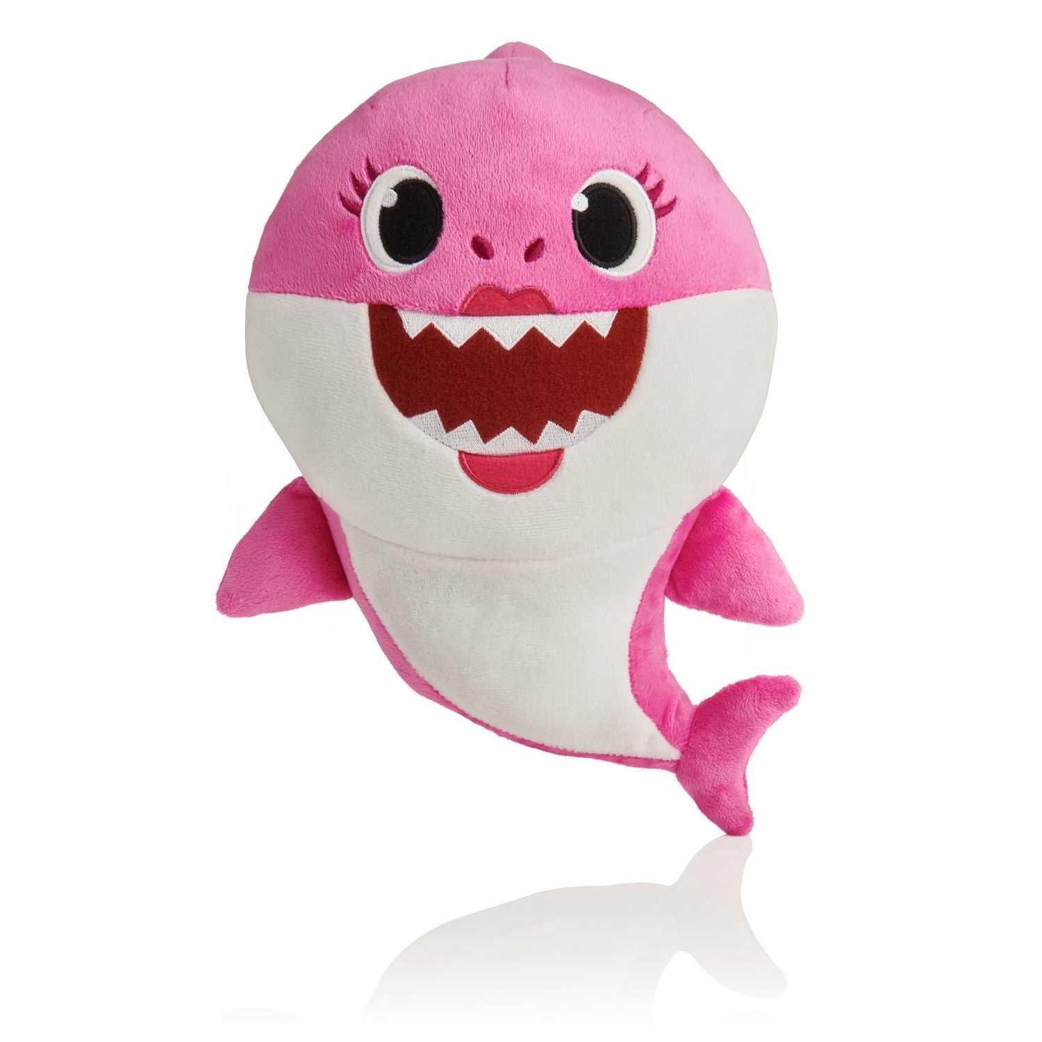 Peluche à chanson Officiel Baby Shark pour Pinkfong – Mommy Shark - par WowWee