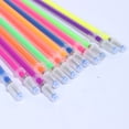 thumbnail image 3 of Cagogo 60Pcs Gel Pens, Neon Glitter Gel Refills Rollerball Pens for Drawing Coloring, .0mm Fine Point Gel Ink Pens for Office Study Supplies, Bulk Gel Pen Refills for Journaling Art Crafts, 3 of 6