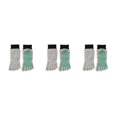 thumbnail image 3 of maskred Prevent Foot Injuries On Any Adventure With 5 Toe Cut Resistant Socks Grey Is Gray green Black bin 3Set, 3 of 6