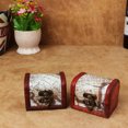 thumbnail image 4 of Vintage Wood Jewelry Box with Mini Metal Lock, Wooden Treasure Box for Storing Jewelry Pearl Bracelet Earrings Necklace Brooch, Jewelry Boxes for Home Travel Decoration with Space-Saving, 4 of 5