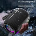 thumbnail image 4 of Portable Speaker Bluetooth 5.3, Hifi Wireless Speaker with RGB Light, 4 of 5